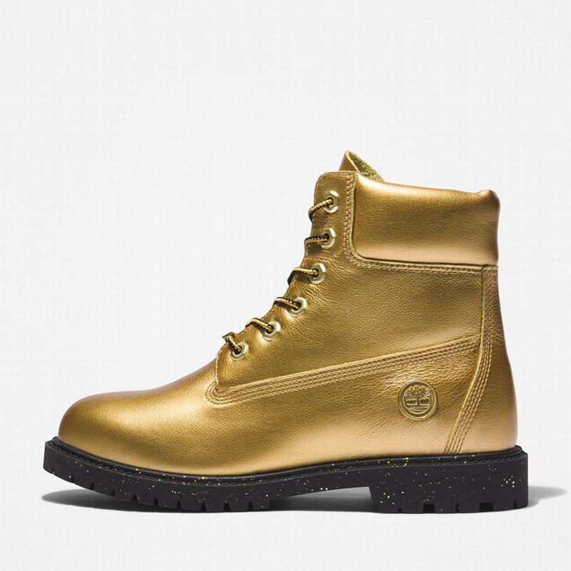 Timberland Heritage 6 Inch Čizme Zlatne | 38674780