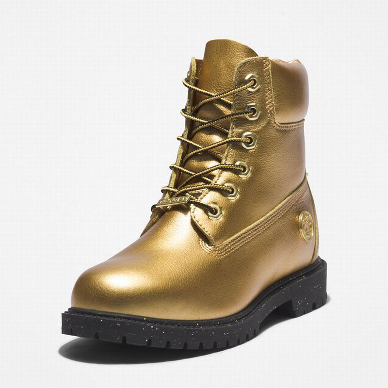 Timberland Heritage 6 Inch Čizme Zlatne | 38674780