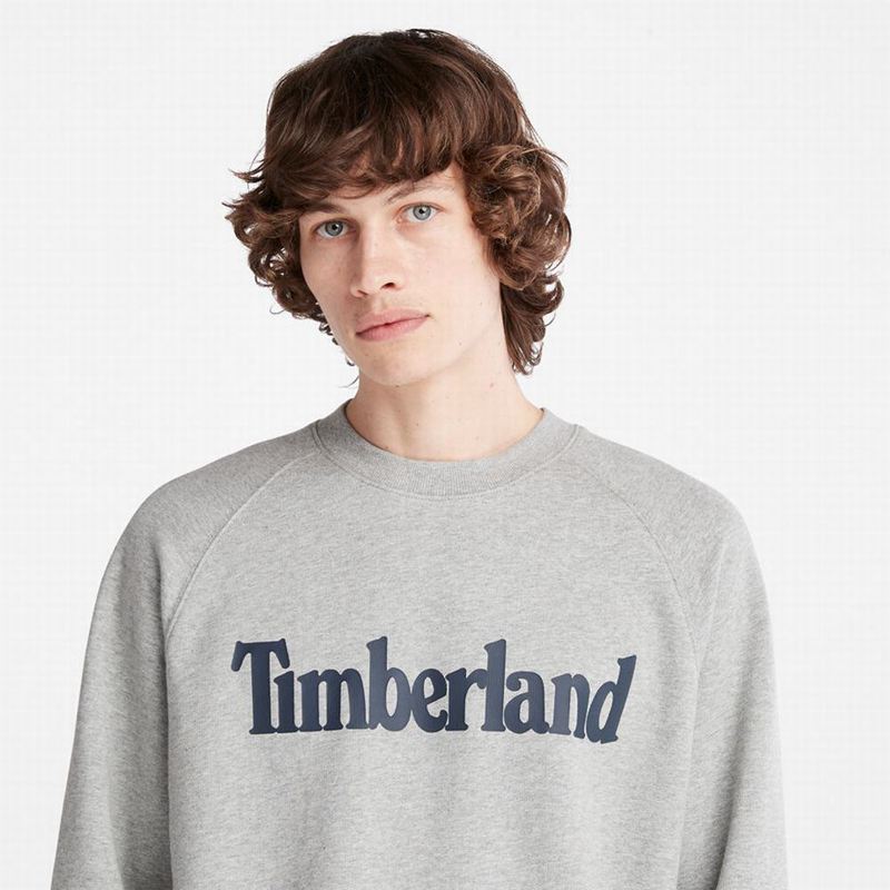 Timberland Heritage Logo Dukserice Sive | 52951454