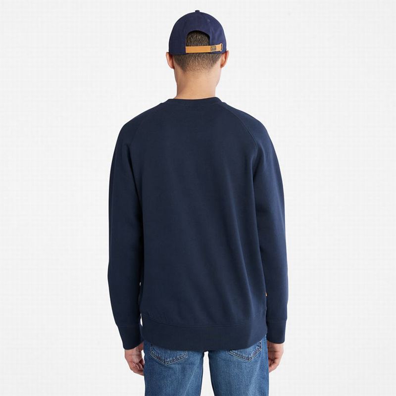 Timberland Heritage Logo Dukserice Tamnoplave | 72529696