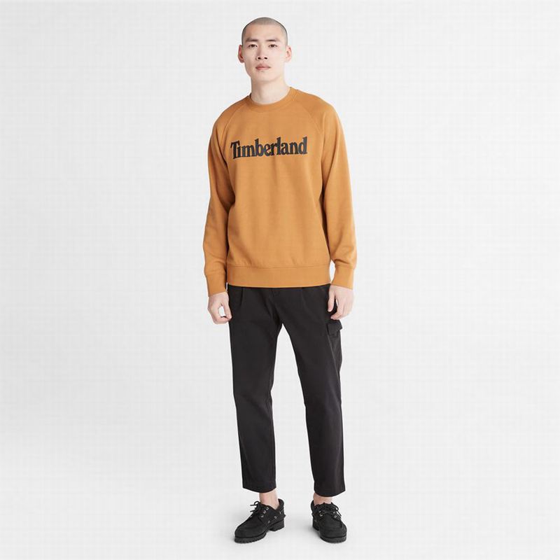 Timberland Heritage Logo Dukserice Žute | 33986069