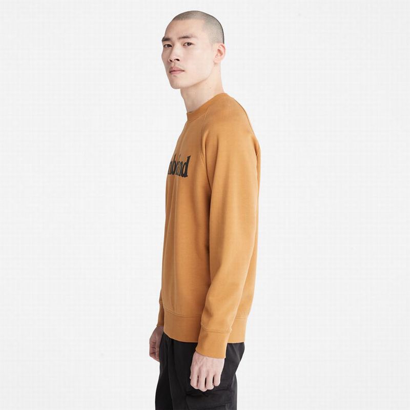 Timberland Heritage Logo Dukserice Žute | 33986069