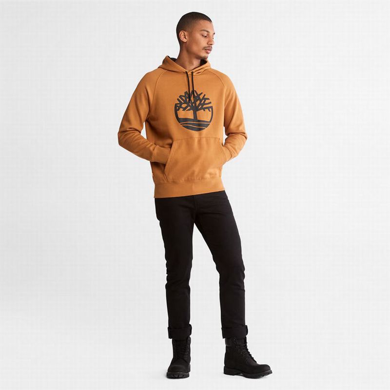 Timberland Heritage Logo Majica S Kapuljačom Žute | 30645094