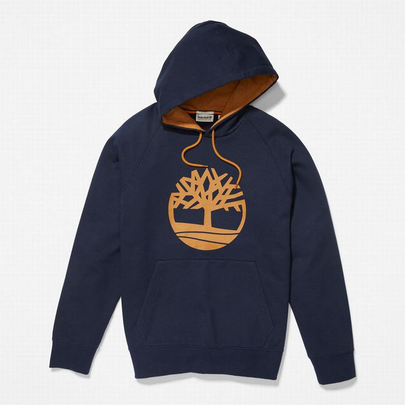 Timberland Heritage Logo Majica S Kapuljačom Tamnoplave | 85306509