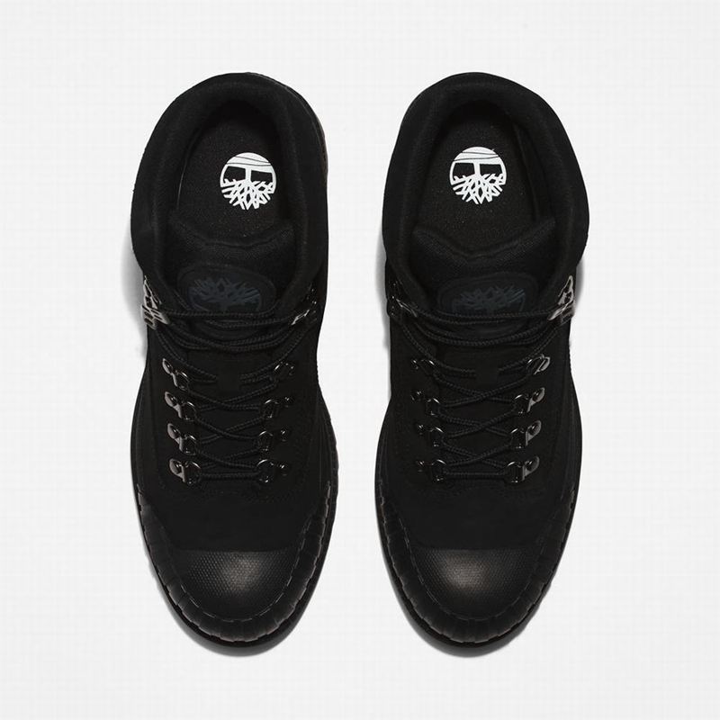 Timberland Heritage Rubber-toe Planinarske Cipele Crne | 15136440