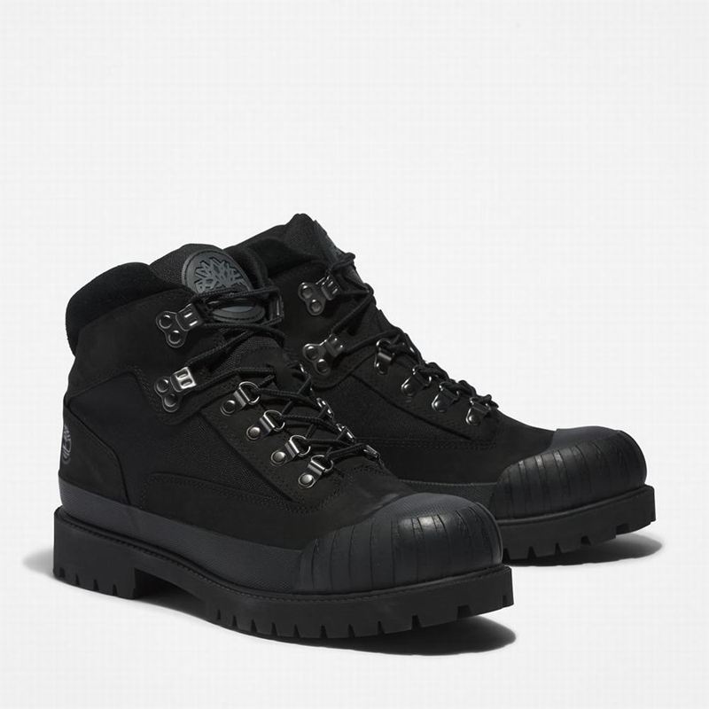 Timberland Heritage Rubber-toe Planinarske Cipele Crne | 15136440