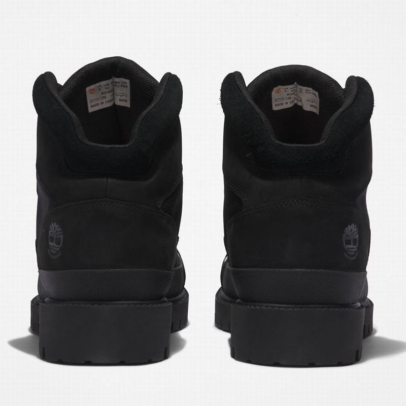 Timberland Heritage Rubber-toe Planinarske Cipele Crne | 15136440