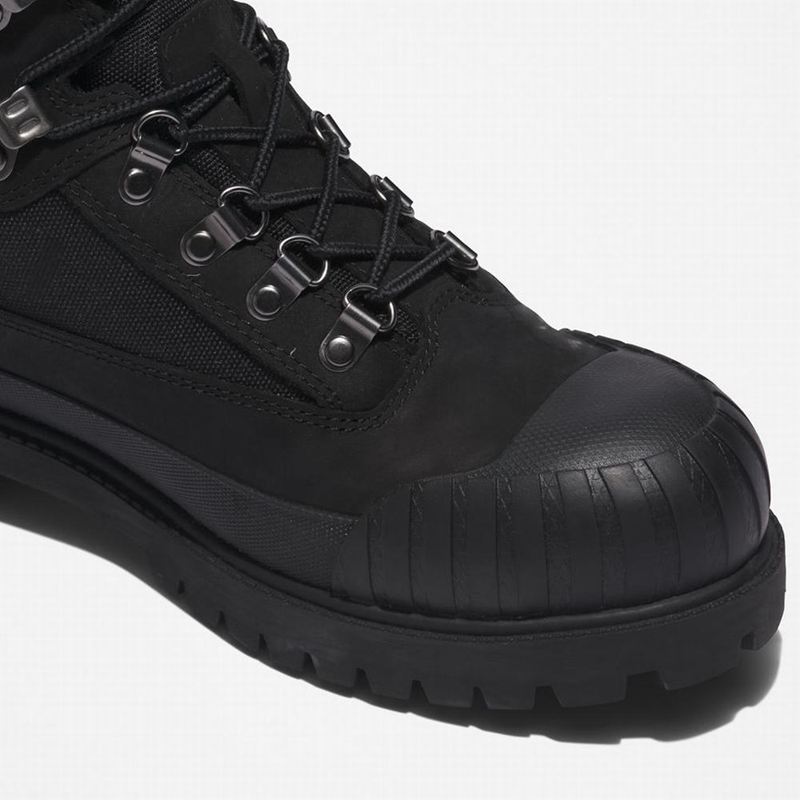 Timberland Heritage Rubber-toe Planinarske Cipele Crne | 15136440