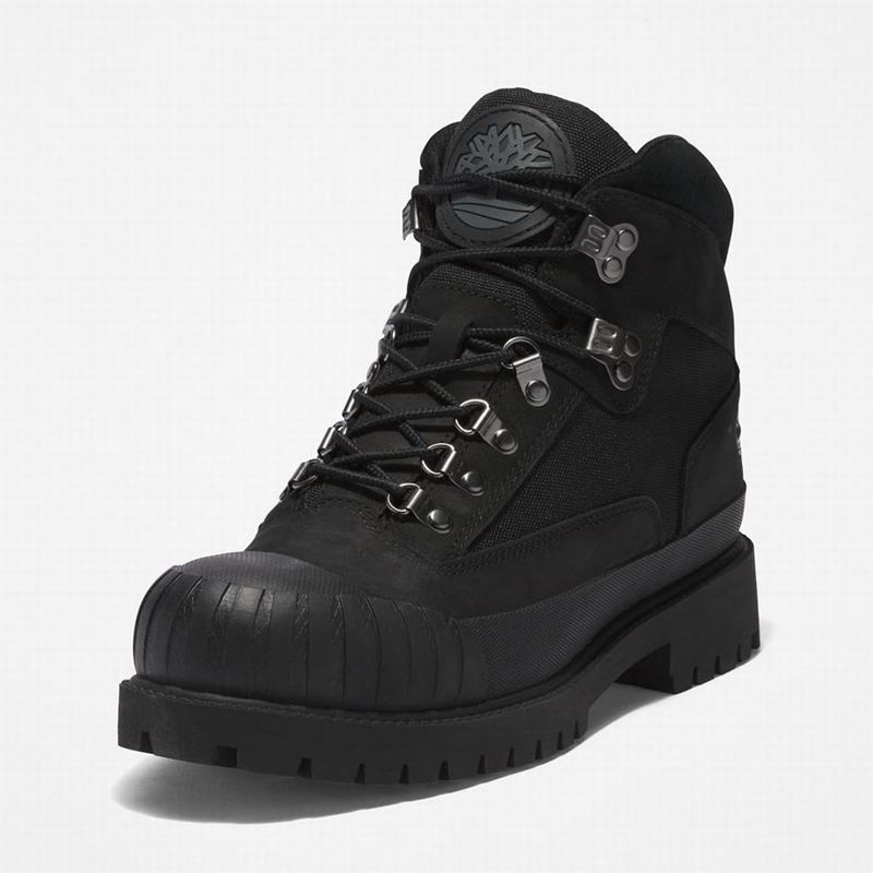 Timberland Heritage Rubber-toe Planinarske Cipele Crne | 15136440