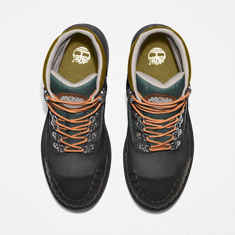 Timberland Heritage Rubber-toe Planinarske Cipele Crne | 43042091