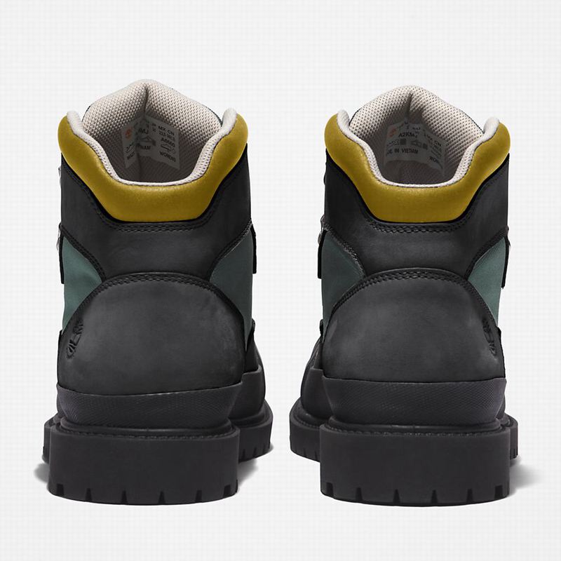 Timberland Heritage Rubber-toe Planinarske Cipele Crne | 43042091