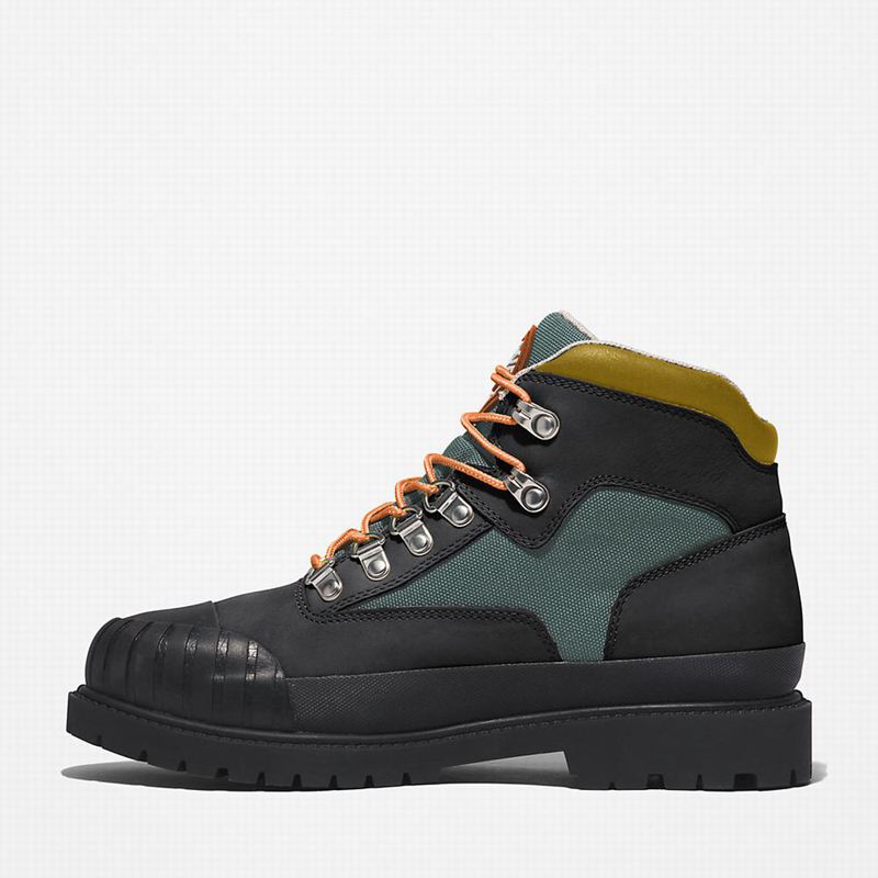 Timberland Heritage Rubber-toe Planinarske Cipele Crne | 43042091