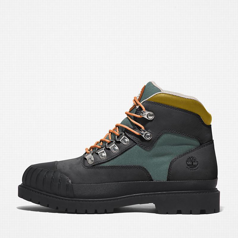 Timberland Heritage Rubber-toe Planinarske Cipele Crne | 43042091