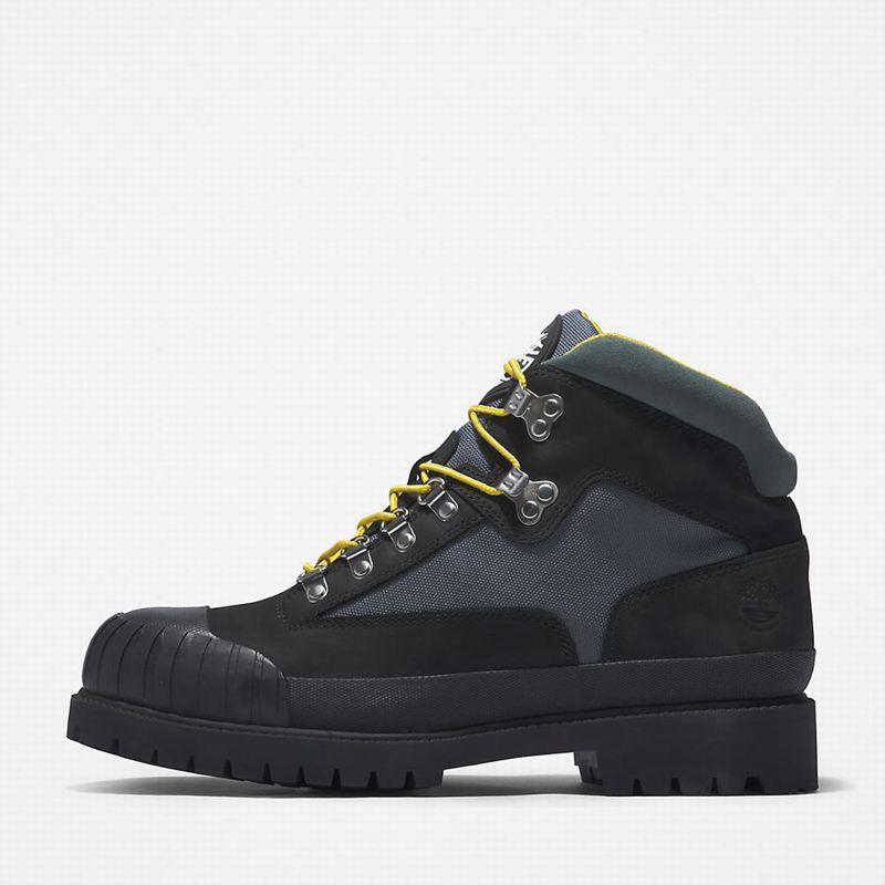 Timberland Heritage Rubber-toe Planinarske Cipele Crne | 58091968