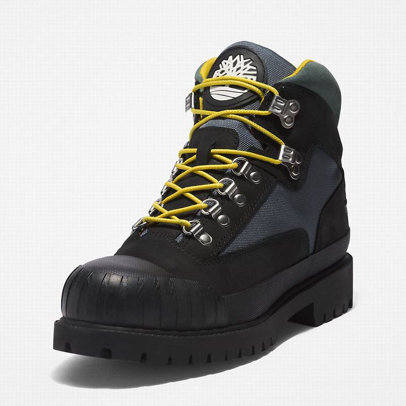 Timberland Heritage Rubber-toe Planinarske Cipele Crne | 58091968
