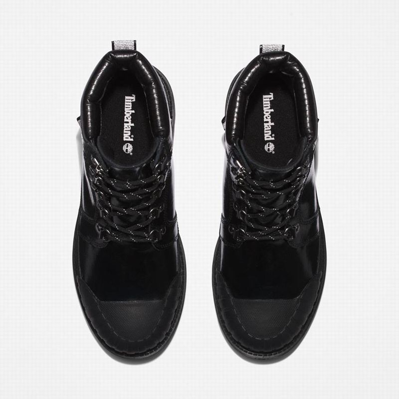 Timberland Heritage Rubber-toe Vodootporne Čizme Crne | 70052071
