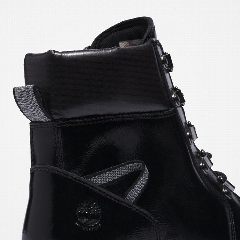 Timberland Heritage Rubber-toe Vodootporne Čizme Crne | 70052071