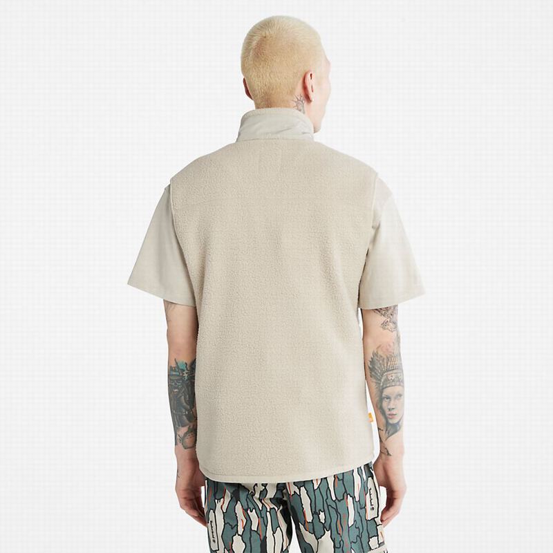 Timberland High-Pile Fleece Prsluk Bež | 87846175