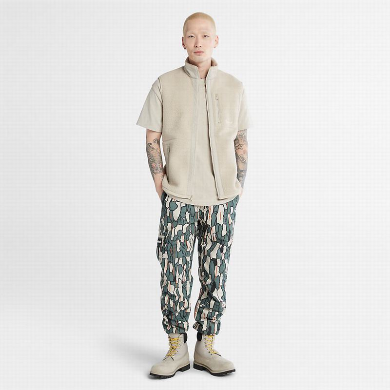 Timberland High-Pile Fleece Prsluk Bež | 87846175