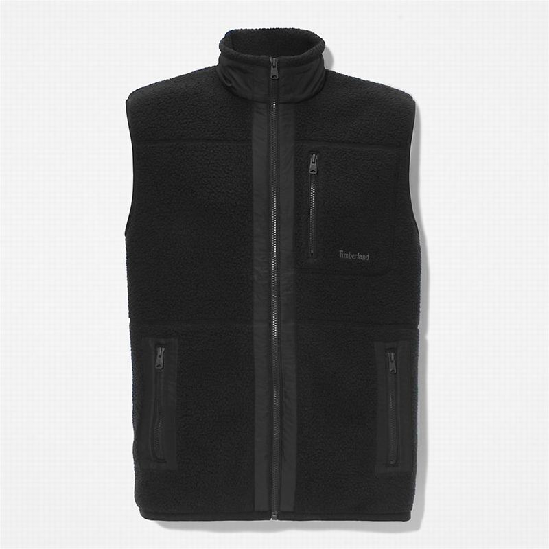 Timberland High-Pile Fleece Prsluk Crne | 38120865