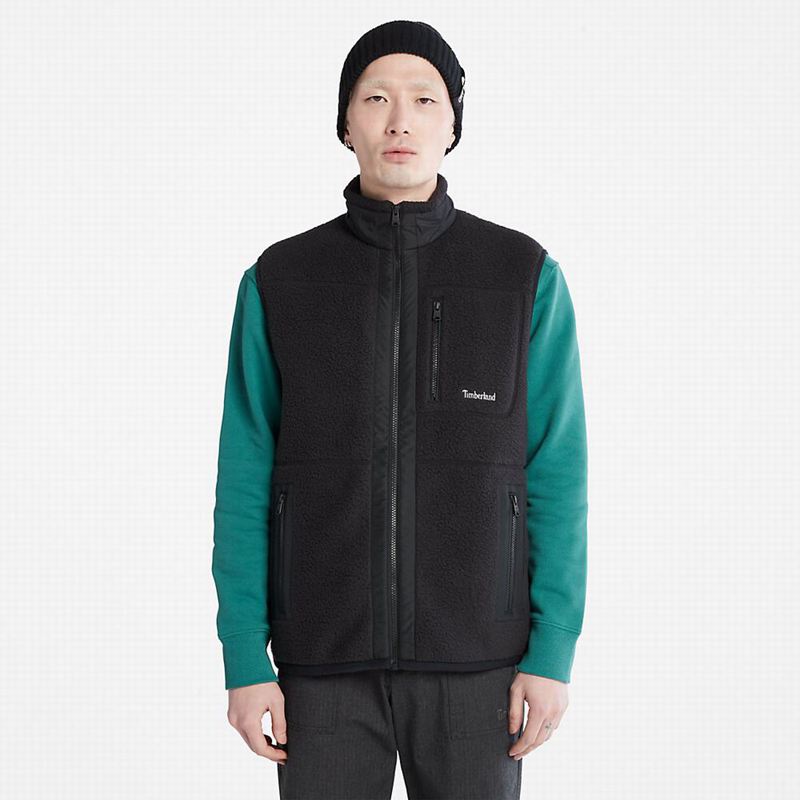 Timberland High-Pile Fleece Prsluk Crne | 38120865