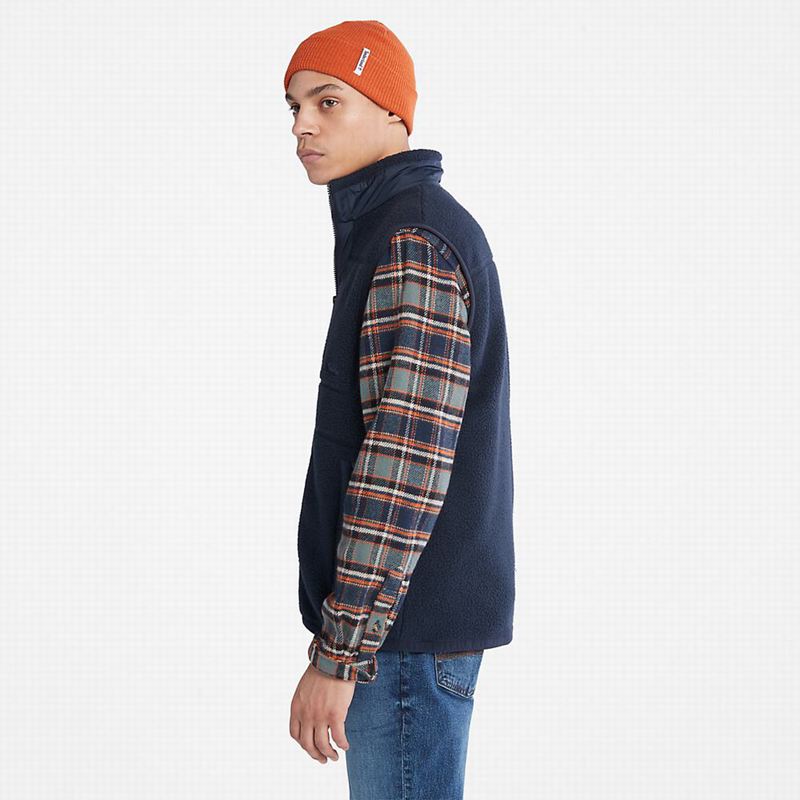 Timberland High-Pile Fleece Prsluk Tamnoplave | 31804050