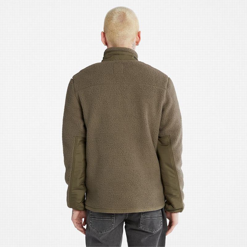 Timberland High-Pile Flis Jakne Maslinasto Zelene | 19218741