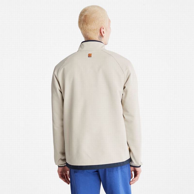 Timberland Highland Circle Zip-Front Flis Jakne Bijele | 58221121
