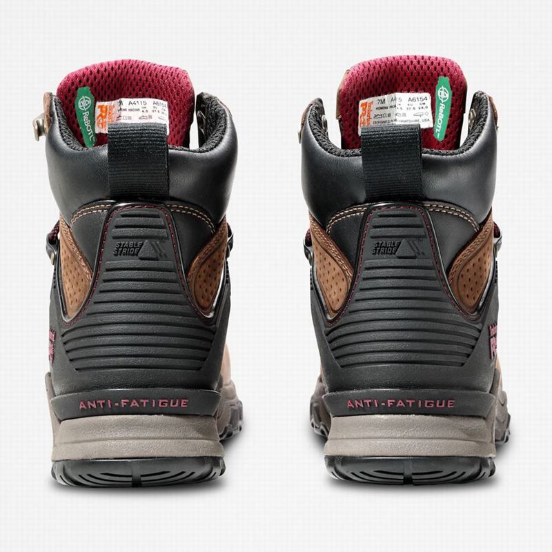 Timberland Hypercharge 6-Inch Waterproof Comp-Toe Radne Čizme Ljubičaste | 3347506