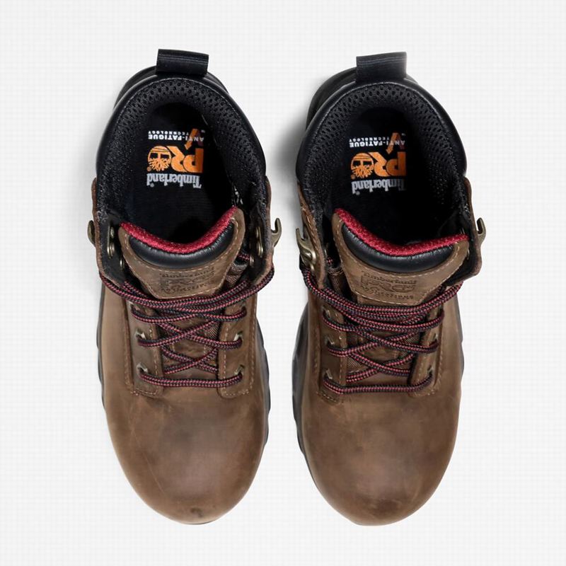 Timberland Hypercharge 6-Inch Waterproof Comp-Toe Radne Čizme Ljubičaste | 3347506