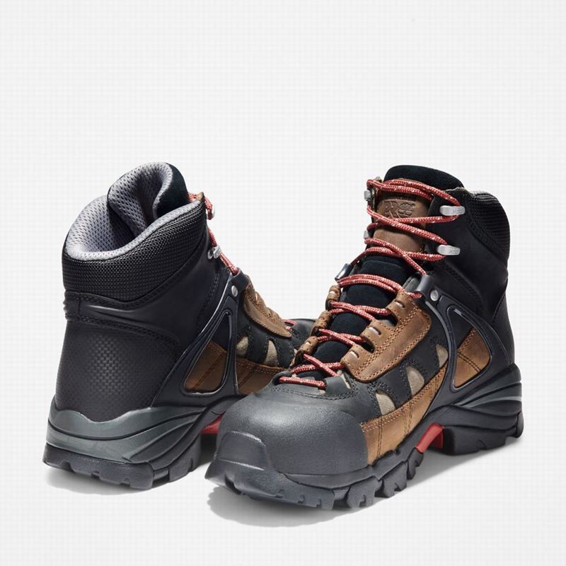 Timberland Hyperion Alloy Toe Waterproof Radne Čizme Crne | 85874742