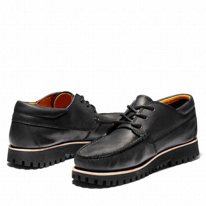Timberland Jackson's Landing Cipele Za Čamce Crne | 66016242