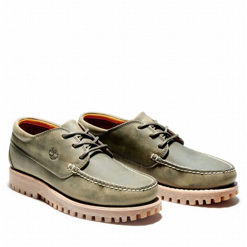 Timberland Jackson's Landing Cipele Za Čamce Maslinasto Zelene | 84859190
