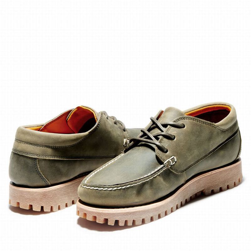 Timberland Jackson's Landing Cipele Za Čamce Maslinasto Zelene | 84859190