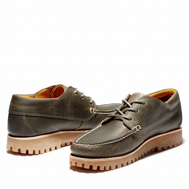 Timberland Jackson's Landing Cipele Za Čamce Maslinasto Zelene | 87647760