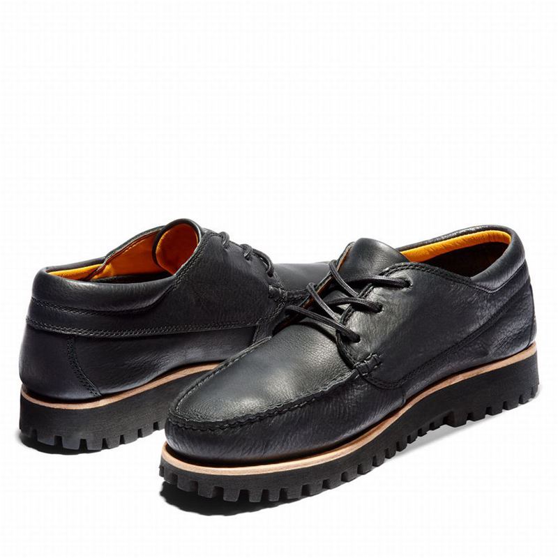 Timberland Jackson's Landing Cipele Za Čamce Crne | 94755033