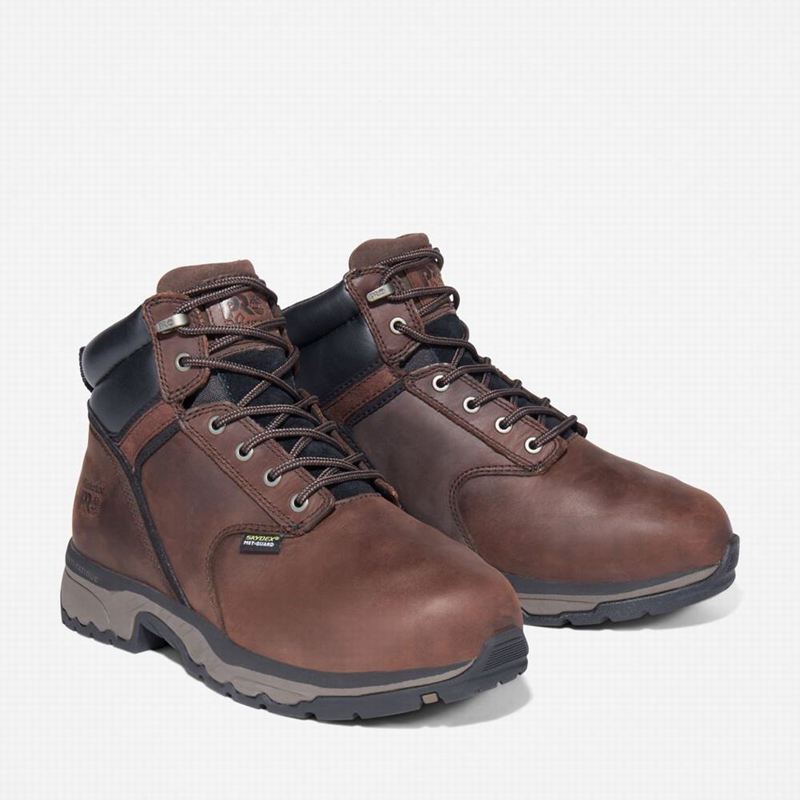 Timberland Jigsaw Met Guard Steel Toe Radne Čizme Smeđe | 73203827