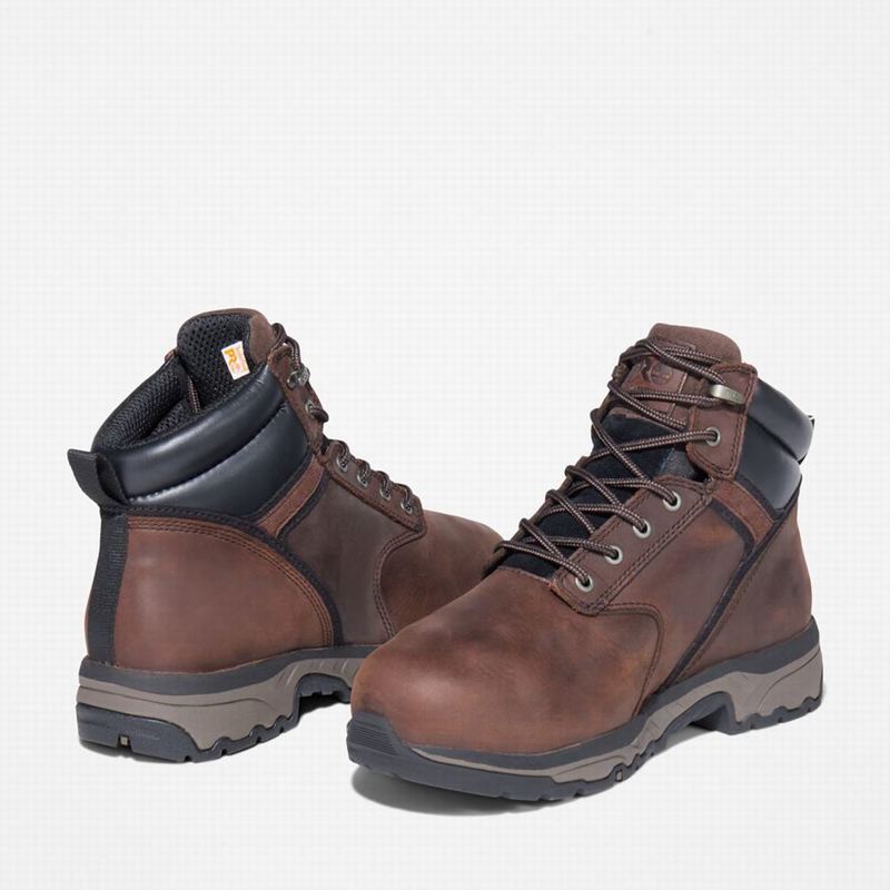 Timberland Jigsaw Met Guard Steel Toe Radne Čizme Smeđe | 73203827