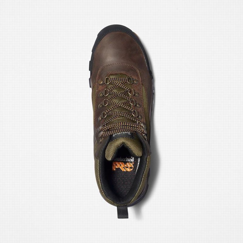 Timberland Keele Ridge Steel Toe Waterproof Radne Čizme Smeđe | 96241782