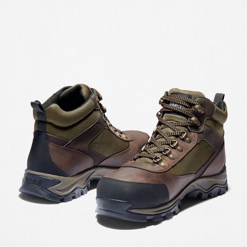 Timberland Keele Ridge Steel Toe Waterproof Radne Čizme Smeđe | 96241782