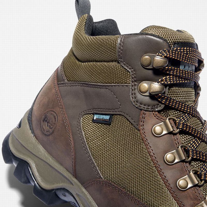 Timberland Keele Ridge Steel Toe Waterproof Radne Čizme Smeđe | 96241782