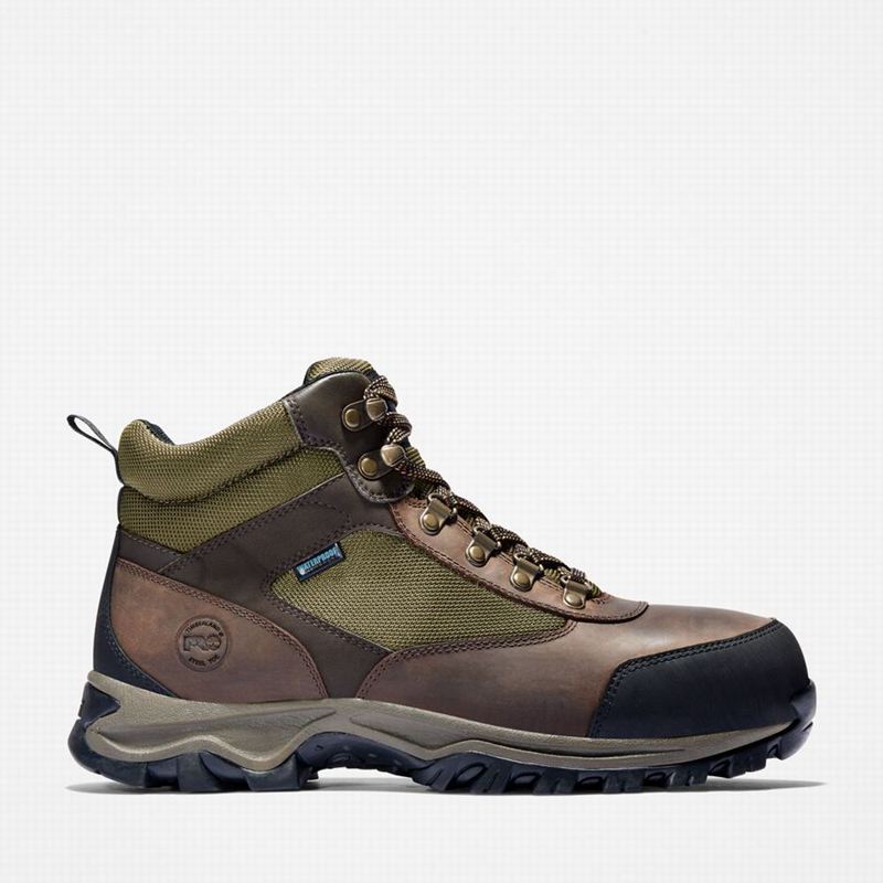 Timberland Keele Ridge Steel Toe Waterproof Radne Čizme Smeđe | 96241782