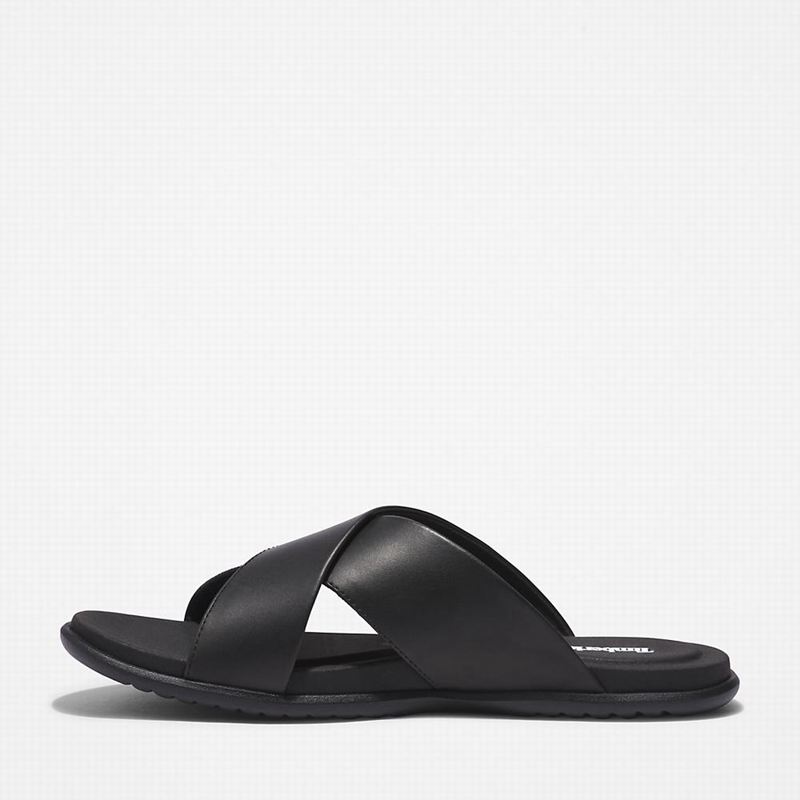 Timberland Kesler Cove Cross-band Slajdovi Crne | 91768438