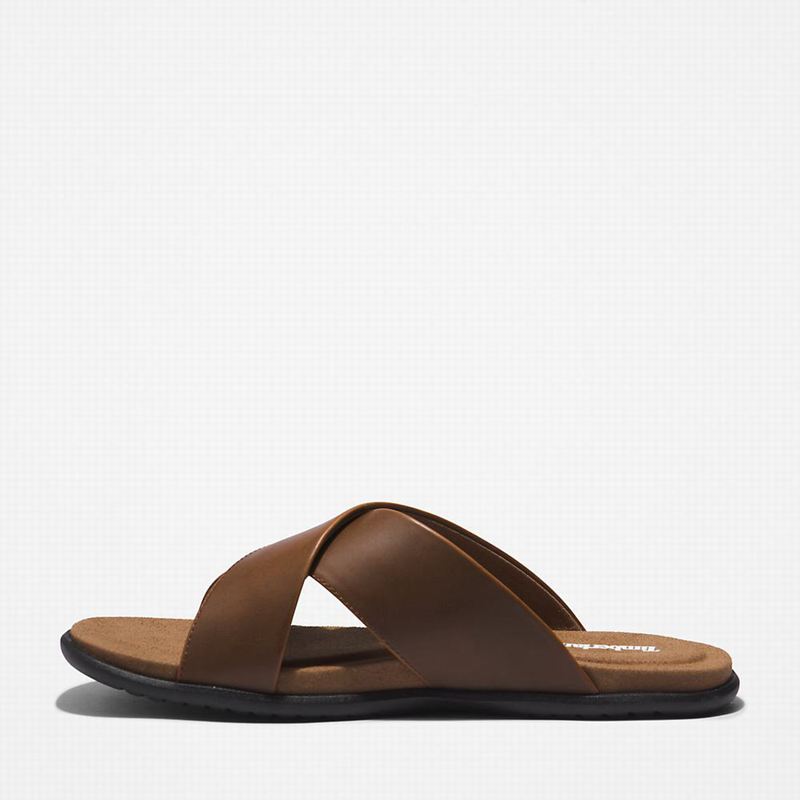 Timberland Kesler Cove Cross-band Slajdovi Smeđe | 92637782