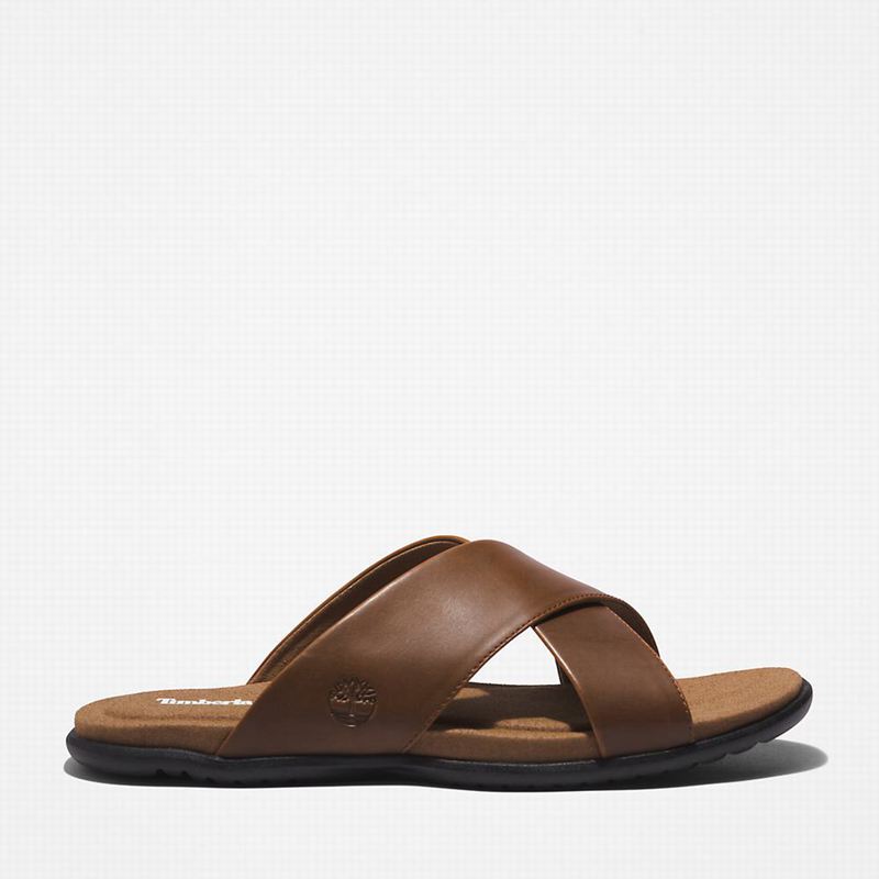 Timberland Kesler Cove Cross-band Slajdovi Smeđe | 92637782