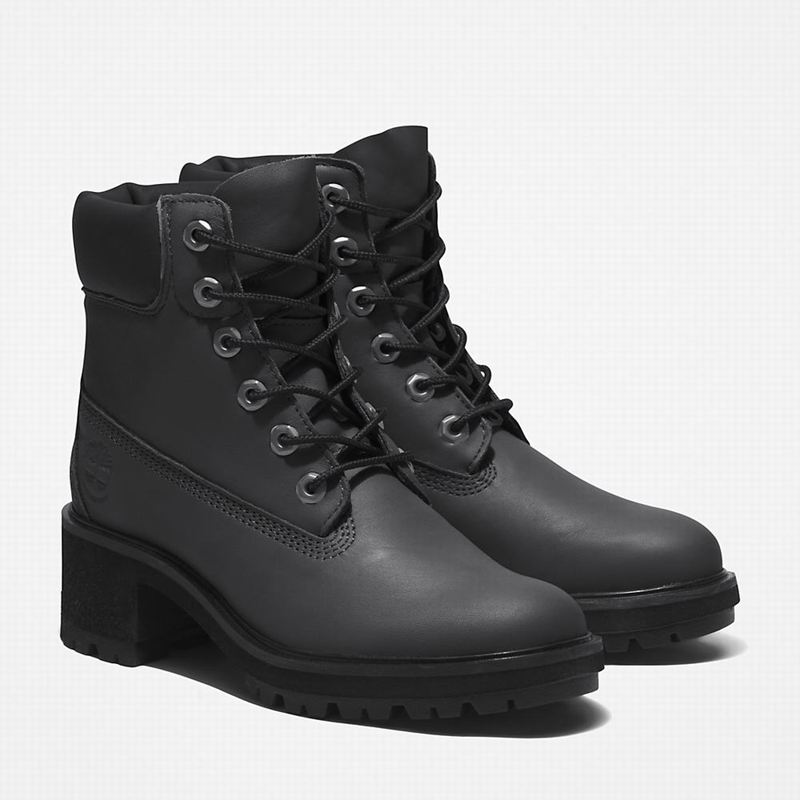 Timberland Kinsley 6 Inch Heeled Čizme Crne | 37336497