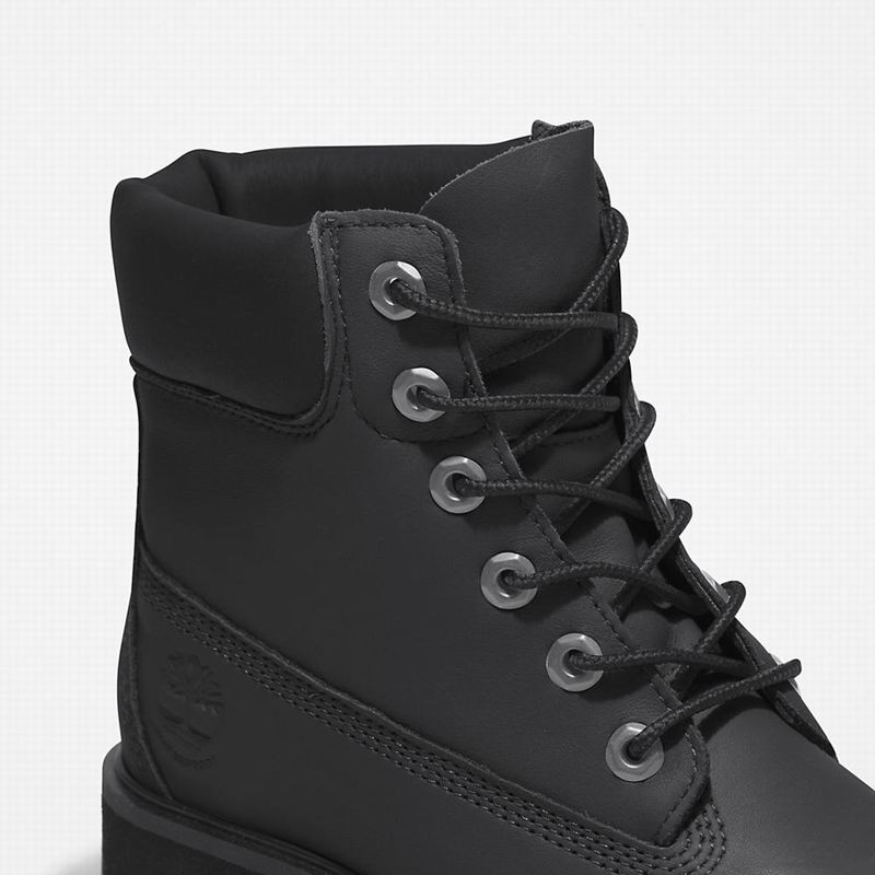 Timberland Kinsley 6 Inch Heeled Čizme Crne | 37336497