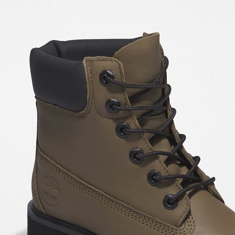 Timberland Kinsley 6 Inch Heeled Čizme Maslinasto Zelene | 59300216
