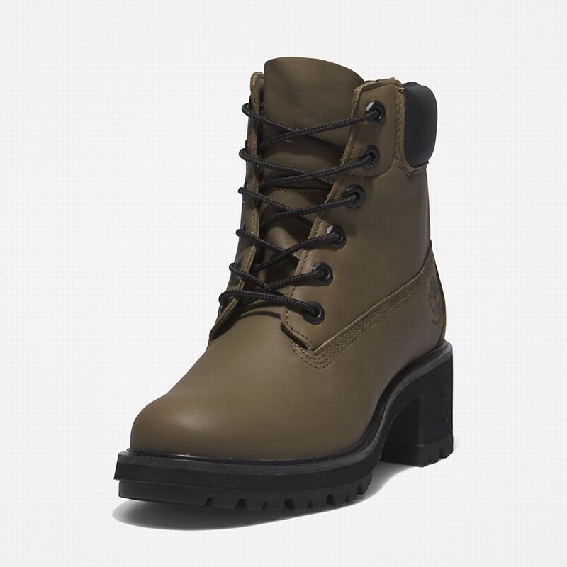 Timberland Kinsley 6 Inch Heeled Čizme Maslinasto Zelene | 59300216