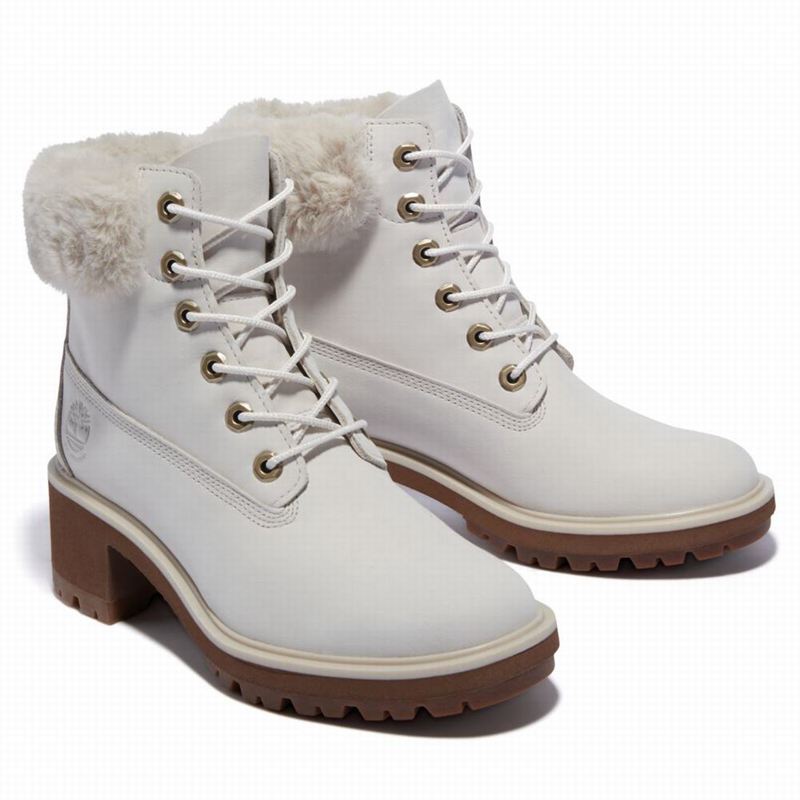 Timberland Kinsley 6-Inch Vodootporne Čizme Bijele | 75696805